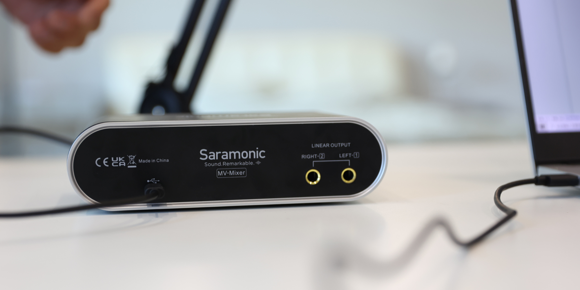 Interfejs audio Saramonic MV-Mixer - dwukanałowy